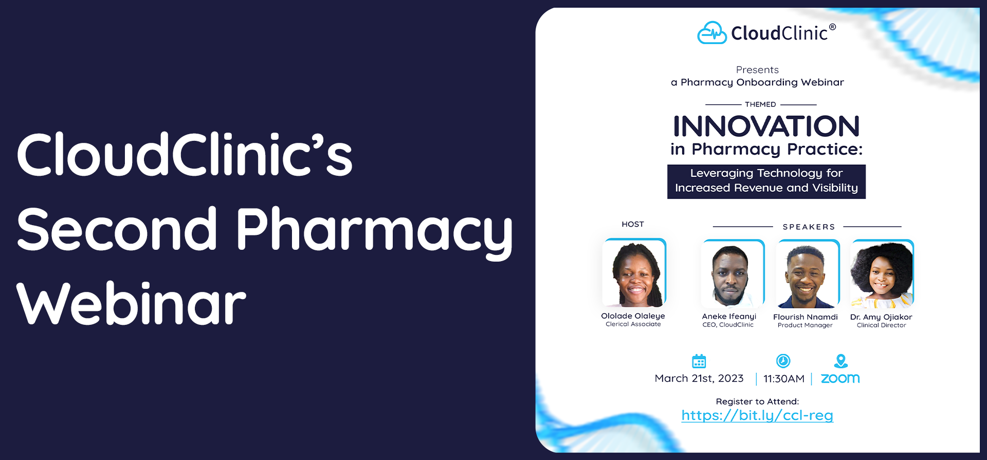 Second pharmacy webinar